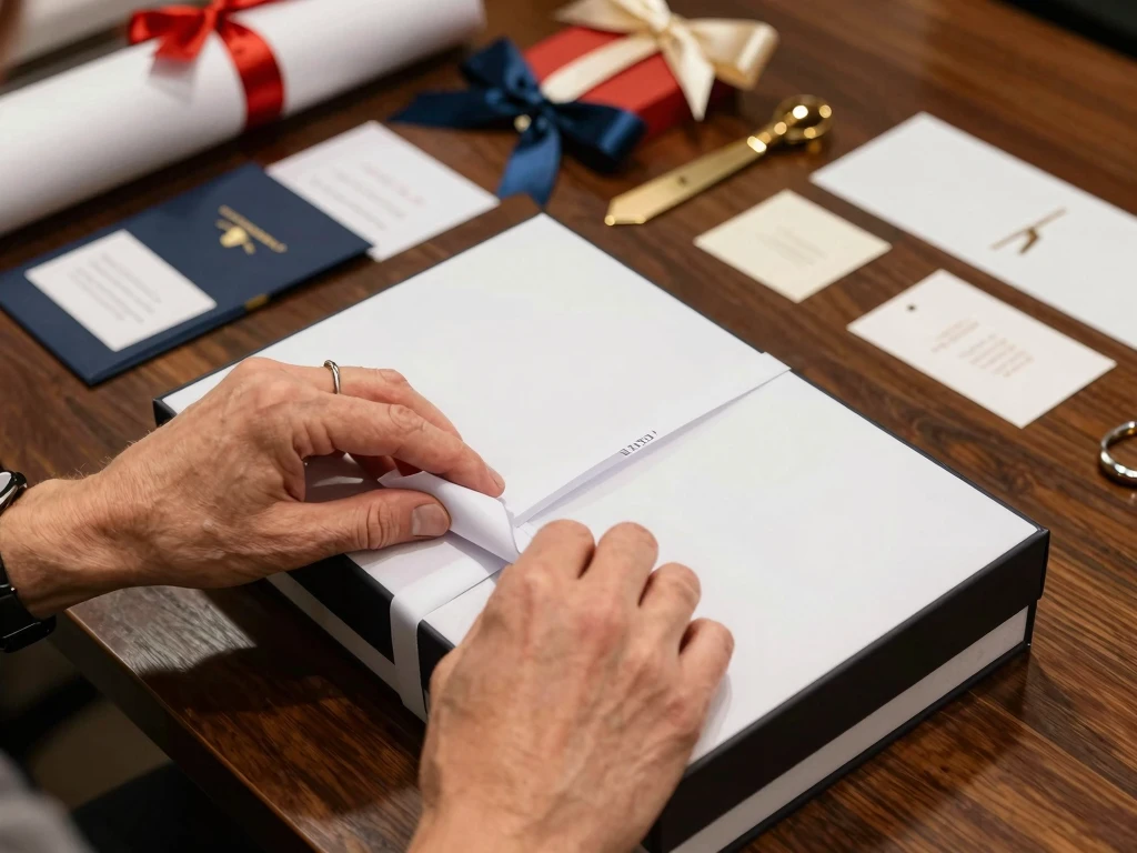 Corporate bulk gift wrapping services